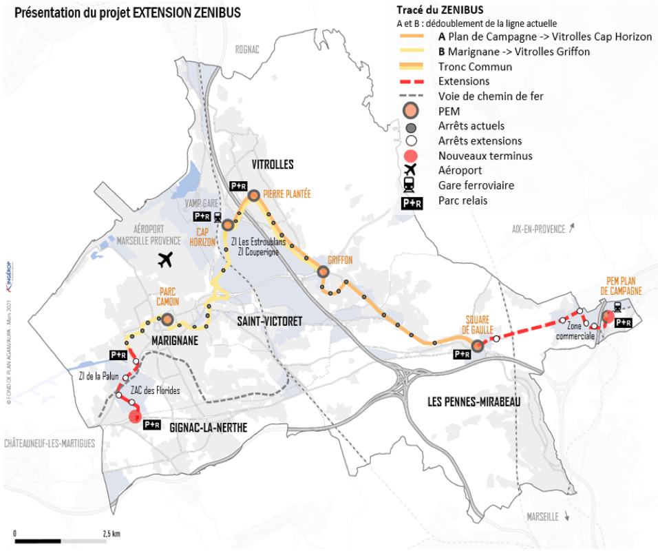 ligne zenibus zen A et B